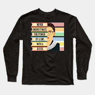 Ruth Bader Ginsburg Long Sleeve T-Shirt